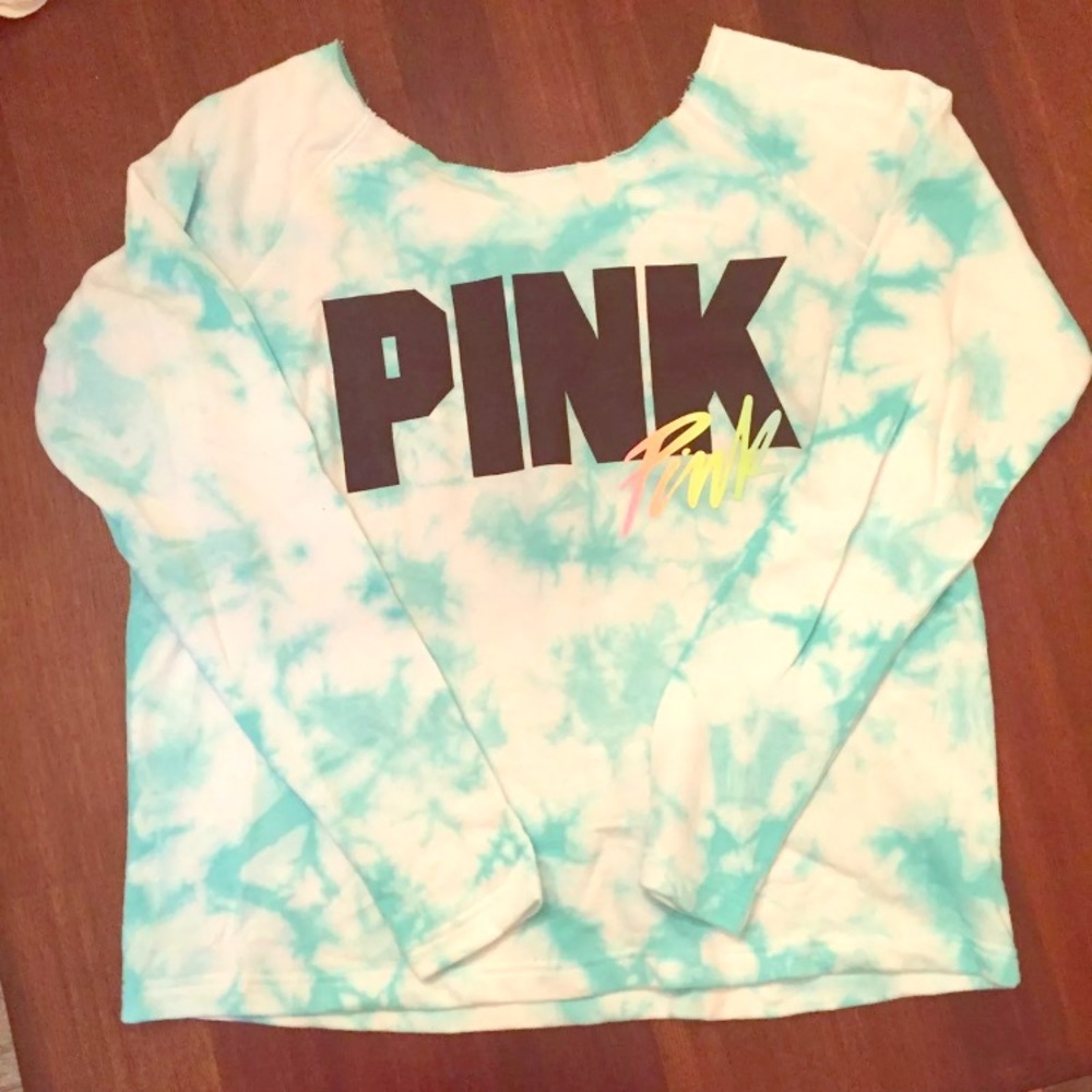 Victoria’s Secret pink slouchy crew